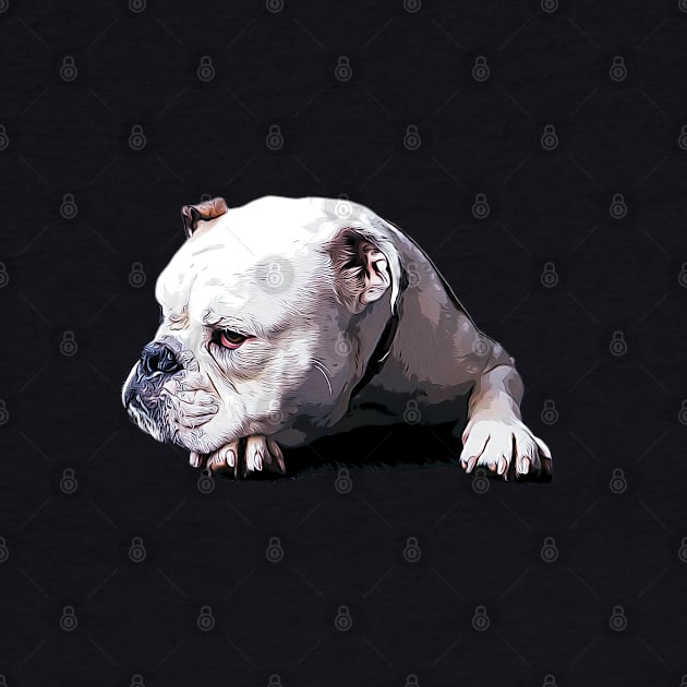 Bulldog Chill Out by ElegantCat
